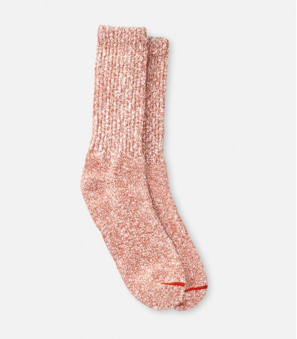 Chaussettes Cotton Ragg Crew  - Rust