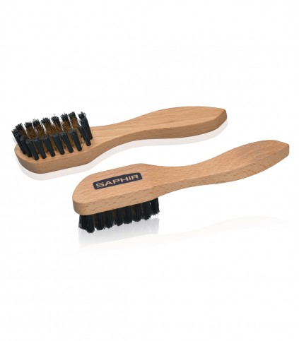 Brosse pour Daim et Nubuck avec poils Laiton